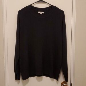Croft & Barrow Black Sweater Petite XXL NWOT